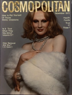 robertdarling:  Candy Darling on the cover of Cosmopolitan. Photo/cover