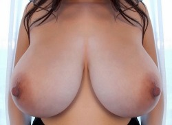 nikkuk:  kindathick:  perfection  Huge #boobs 