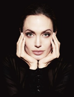 suicideblonde:  Angelina Jolie photographed by Sofia Sanchez