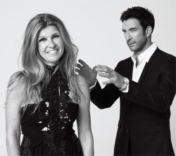 knekiken:  Connie Britton and Dylan McDermott 