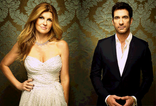 knekiken:  Connie Britton and Dylan McDermott 