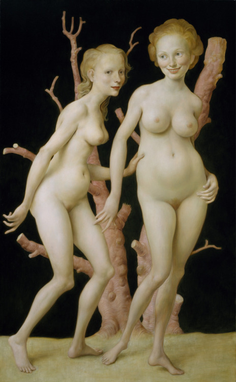 felixinclusis:  netanoesporno: John Currin, Painter “The pink tree” More 