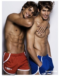 badundunblog:  The twins, the shorts. Marcos and Marcio Patriota