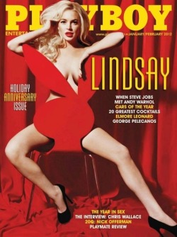 sadness:  Lindsay Lohan, Playboy 2011  And just like that, the