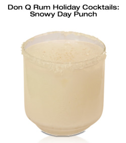 bbook:  SNOWY DAY PUNCH By Don Q Rum 1 liter………………………………….DON