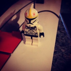 Day 16 - clone trooper pilot  (Taken with instagram)