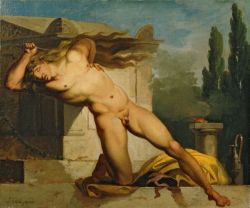 onwardthroughtheramparts:  Adrastus Slaying Himself at the Tomb
