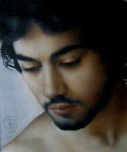 antonio-m:  Giorgio Dante (self-portrait)oil on canvas 