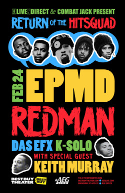 LiveNDirect & Combat Jack present EMPD, Redman, Das Efx,