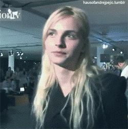 hausofandrejpejic:  andrej [x] 
