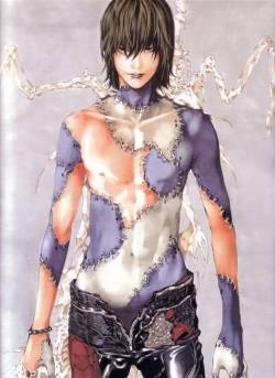 poopcone: Ryuk’s original concept art. Takeshi Obata wanted