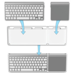 kmagami:  iPhone+iPad FAN (^_^)v: 凄まじい一体感!! KeyboardとMagic