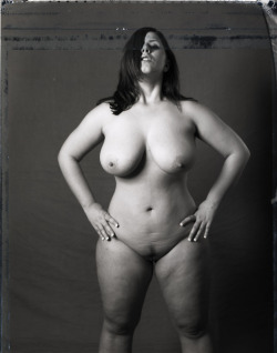 mcmullensmith:  London Andrews shot on Polaroid Type 55. God