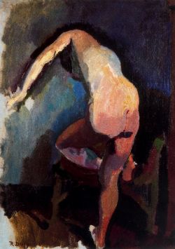 mrkiki:  Raoul DufyClaudine de espaldas. 1906Óleo sobre tela.
