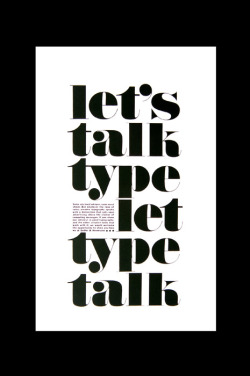atypographiclife:  Designer: Herb Lubalin via typogabor.com 