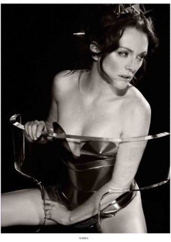 Julianne Moore Photography by Karl Lagerfeld Published in the