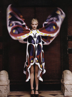 Gemma Ward by Patrick Demarchelier for Vogue Paris