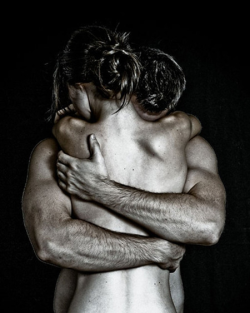 rolledtrousers:  A Dominant’s arms are a bulwark against the