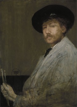 artemisdreaming:  Arrangement in Gray: Portrait of the Painter