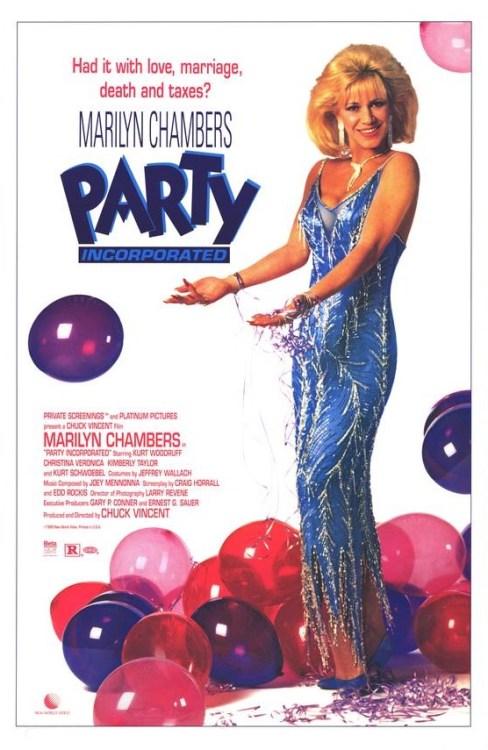 Party Incorporated, 1989, one sheet