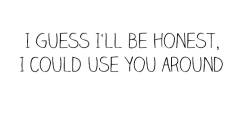 "Something always brings me back to you.