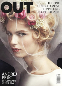 andrejynous:  OUT Magazine November 2011‘The One Hundred Most