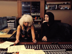 kiikee:  lady gaga and marilyn manson 