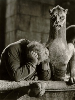 oldhollywood:  Charles Laughton as Quasimodo in The Hunchback