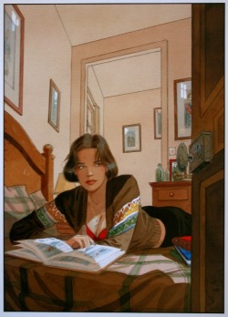 withnailrules:  Cécile Allongée by Jean-Pierre Gibrat 