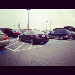 Purple Scion tC (Taken with instagram)