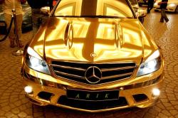Golden Mercedes