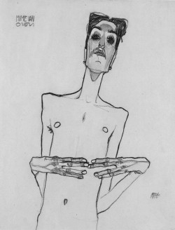 flashbackdandies: opium-tea: Mime Van Osen, Egon Schiele 1910