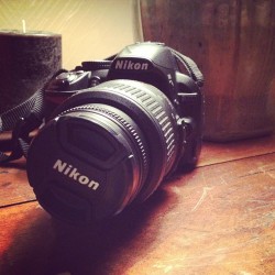 My Christmas present last year! (: #nikon #nikon4L #nikonD3100