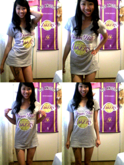xtheresaaa:  Down With LA Lakers<3; all day, everyday.  Merry