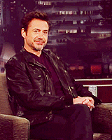 piratesoul-blog:  RDJ reactions to the audience screams, at Jimmy
