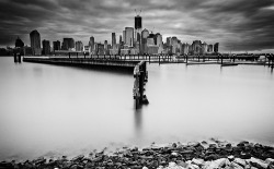 theworldwelivein:  Silver Skyline | The Waterfront, Jersey City,