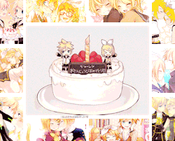 icanchangemylife:  Happy Birthday Kagamine Rin & Len! 12/27 |