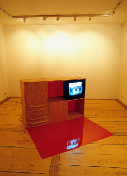 Bauhaus-as-readymade installation by Bettina Allamoda, photo