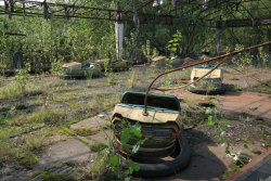 theghostofgrace:  Pripyat, after the Nuclear Accident in Chernobyl,
