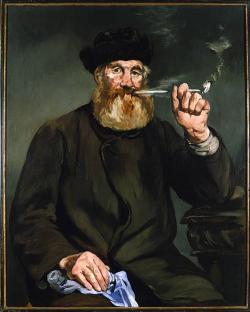 loquaciousconnoisseur:  Édouard Manet The Smoker (1866) 
