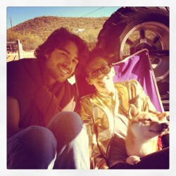 Going for a ride in my family&rsquo;s weird desert golf cart thing&hellip; (Taken with Instagram at New River, AZ)