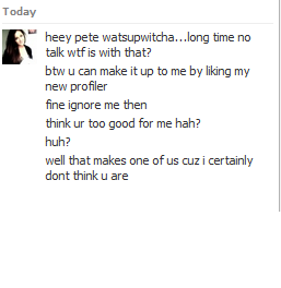 Can you actually just kill yourself please.