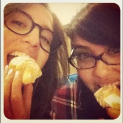 It was hot. RT @Sneaks_N_Bows: She buttered my muffin&hellip;.lol. (Taken with instagram)