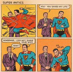 thefrogman:  Super Antics by Kerry Callen [blogspot] [h/t: brain-food]