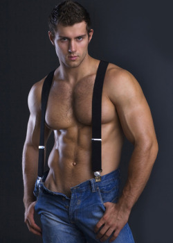 red-meat:  Andrey T by Vladimir Dedal Larionov  Nipples and suspenders