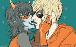 happyds:  Took suggestion for Dave+Terezi and licking, thanks !