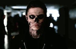 youreapsychopathtate:  I used to think you were like me. You were attracted to the darkness.But Tate, you are the darkness. 