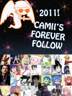 bemydavesprite:  Camii’s Forever Follow for 2011 (in no specific