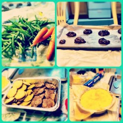 Helping cook for tomorrow’s party. 🎉🎆 (Taken with
