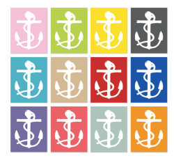 lemonadeandivy:  an anchor for each month of the year! 